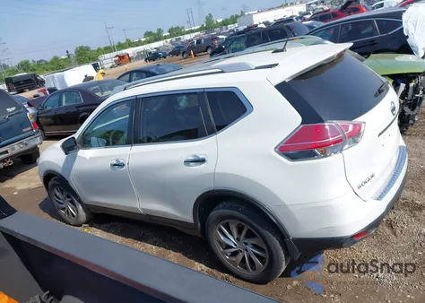 2014 Nissan Rogue Sl из США, поврежденный, VIN 5N1AT2MV5EC813655